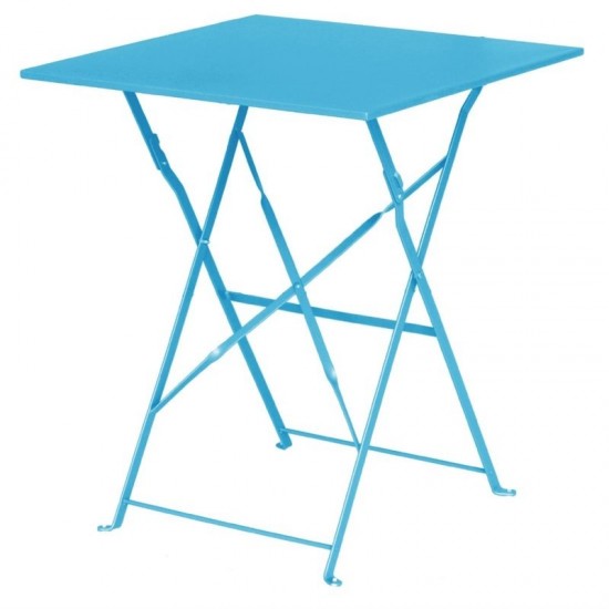 TERRACE TABLE STEEL BLUE 60X60 - MBL-GK985