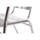 Terrace Chair Restaurant Café And Horeca - Aluminum Stackable ARK-U419