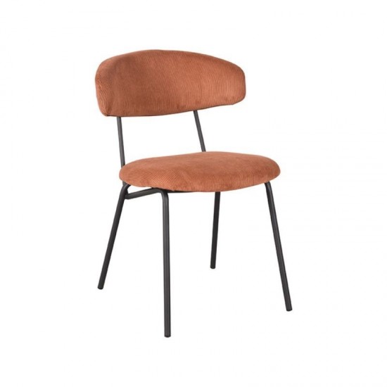 Stuhl Restaurant Café und Horeca – Stuhl Industriel Vintage Noah Cognac