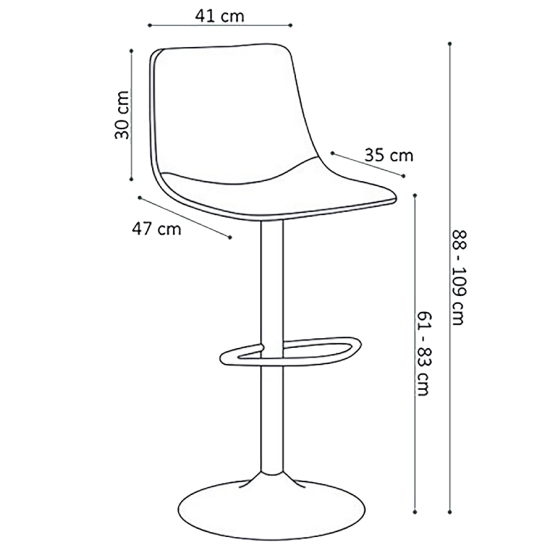 Bar Chairs Professional Restaurant Cafe And Horeca - Ostin