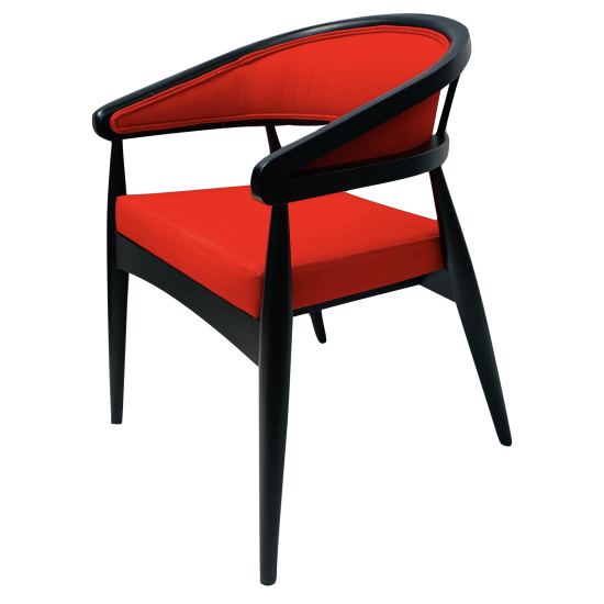 Chair Restaurant Cafe Bar And Horeca - PERLE-S RED