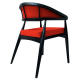 Chair Restaurant Cafe Bar And Horeca - PERLE-S RED