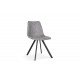 Chair Restaurant Cafe And Horeca - Chair Industrial Vintage Toby  Dark Gray