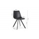 Chair Restaurant Cafe And Horeca - Chair Industrial Vintage Toby  Black