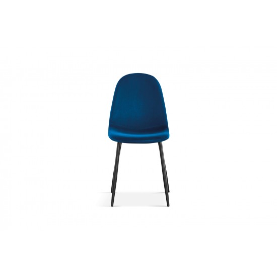 Chair Restaurant Cafe Bar And Horeca - Iron Dark blue