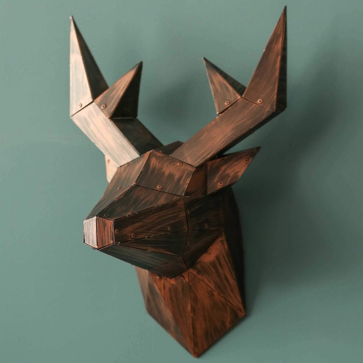 Custom Deer Statue Wall Decor