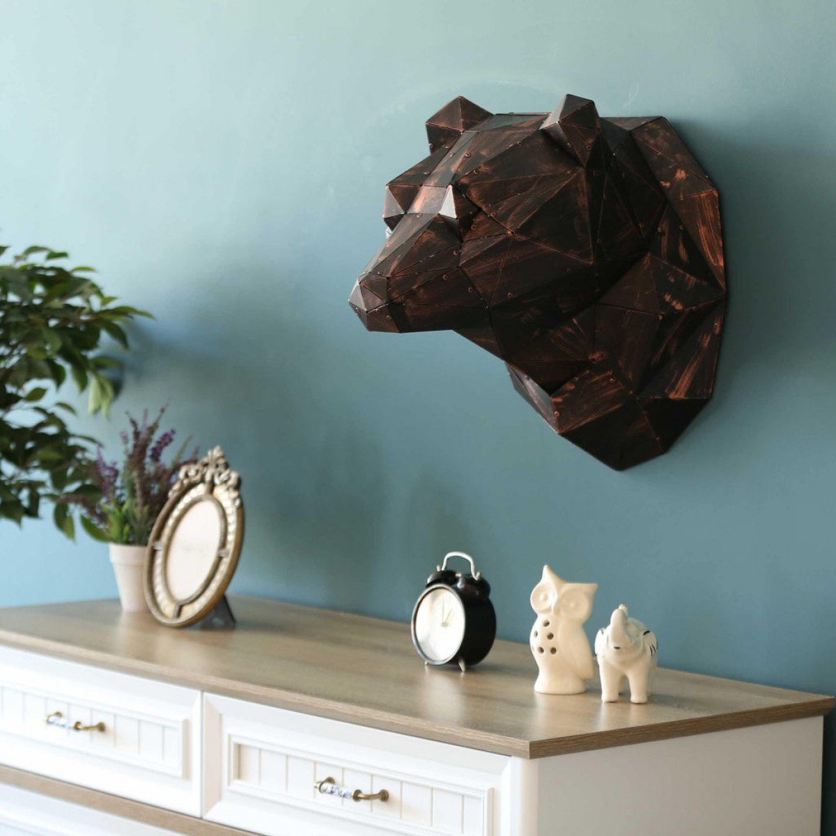 Custom Orso Metal Wall Decor